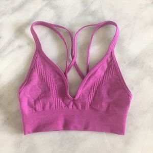 Lululemon sports bra purple